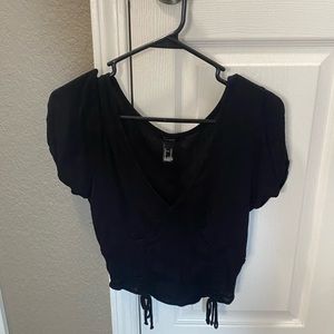 Women’s Black Crop